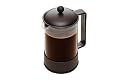 Bodum Brazil Coffee Press, 8 Cup, 1.0 l, 34 oz, Black