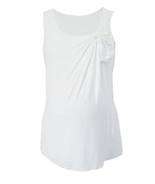 Maternity Side Knot Drape Front Vest
