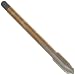 Dormer EP10 Powdered-Metal Steel Machine Spiral Point Threading Tap, Gold Oxide Finish, Round with Square End Shank, Plug Chamfer