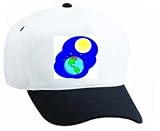 White Cap with "global warming", solar, globe