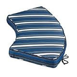 Fire Pit Bench Cushion (42"x17"x3") - Wheat Stripe - Improvements