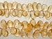 30 Beads 12mm Strand Yellow CITRINE BRIOLETTE Bead