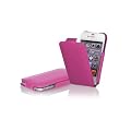 Custodia stile Slimcase per iPhone Apple 4 / 4s Smartphone - fucsia-