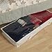 Under The Bed Storage Bag Drawer Organizer Case - Kids Bedroom Closet Organization of Shoes Clothing Dresses