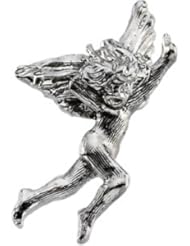Dancing Angel Lapel Pin 14K Yellow Gold 20.00X13.00 mm