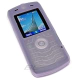 Motorola Slvr L7 Silicone Skin Case - Purple