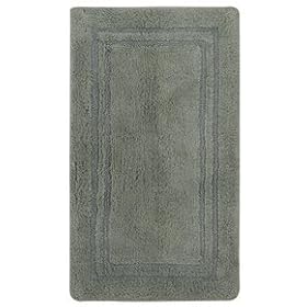  Thomas Obrien Vintage Modern Revere Green Cotton Bath Rug 23x40