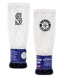 Seattle Mariners Crystal Pilsner Glass