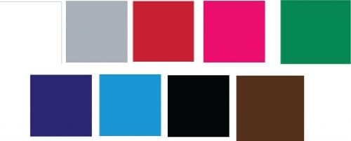 24" x 24" - 75 Sheets of Assorted Glossy Colors of Permanent Adhesive-Backed Vinyl for Craft, Hobby, Cricut Cutters