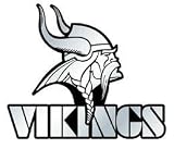 Minnesota Vikings Silver Auto Emblem