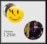 Watchmen Pins ~ Smiley Face Badge and The Comedian ~ 1.25 in Diameter