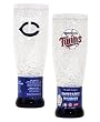 Minnesota Twins Crystal Pilsner Glass - Baseball Sports Merchandise