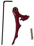 New Designz Ion Aluminum Saw Trigger - Red