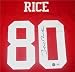 Jerry Rice autographed Football Jersey (San Francisco 49ers) Rice Hologram