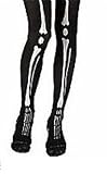 Womens Skeleton Pantyhose(One Size-As Shown)