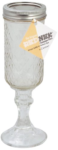 Carson Home Accents The Original Rednek Champagne Flutes, Set of two