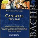 Bach: Cantatas, BWV 54-57