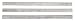 Freud C550 12-1/4-Inch x 5/8-Inch x 1/8-Inch Planer Knives - 3-Piece Set
