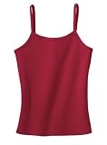 NEW District Threads - Ladies Spaghetti Strap Tank Red-2X