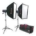Photoflex SKSF6502MXTB StarFlash 650 Gemini LiteDome Kit with Bag