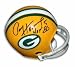 Paul Hornung Autographed Green Bay Packers Throwback Mini Helmet with 
