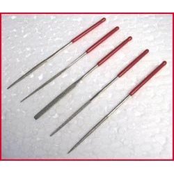 5pc Mini Needle DIAMOND FILE Set = ceramics + tile + glass by hobbytoolsupply