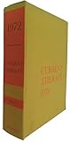 Current therapy : latest approved methods of treatment for the practicing physician. 1972