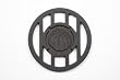 Halloween Harvest Inspired Pumpkin Round Cast Iron Branding Grill Iron Accessory