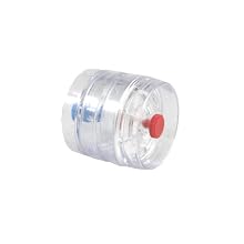 Millipore MAWP037A0 Polystyrene Aerosol Monitor Mixed Cellulose Esters/Cellulose Pad Filter, 37mm Diameter, 0.8 Micron, 9 sq cm Membrane (Pack of 50)