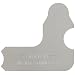 Starrett 167-3/16 Stainless Steel Radius Gauge - Inch, 3/16" Radius