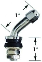 VTR Inner Mount Metal Valve Stem with 60 Degree Bend (4 Pack)