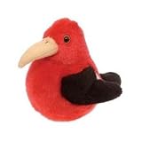 bird-Hawaiian I'iwi - Audubon Plush Bird (Authentic Bird Sound)