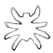 Spider Metal Cookie Cutter