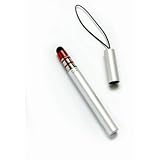 Skosh Capacitive Stylus Pen for ipad+iphone with Tether-Silver (also availa ....