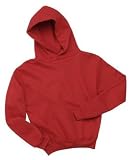 JERZEES - Youth Pullover Hooded SweatshirtTrue Red-L