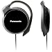 Panasonic RP-HS46-K SLIMZ Ear-Clip Headphones with Ultra-Slim Housing (Black)