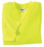 Gildan Ultra Blend - 50/50 Cotton/Poly T-ShirtSafety Green -2XL