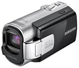 Samsung -SMX- F44 – Caméscope à mémoire Flash -Port SD  – Zoom Optique 52 x – 1,9 Mpix – 16 Go – Silver