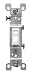 10 each: Leviton Grounding Quiet Toggle Switch (S02-01451-2WS)