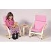 Kiddie Pink Rocker Set