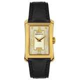 Bertolucci Ladies 18K Gold Fascino Crocodile Strap Watch by Bertolucci