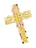 Mt. Rushmore Black Hills Gold® 10K Cross Pin / Tie Tac