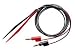 Pomona SMD Tweezer, Stacking Banana Plug, 3 Amp, 48 OAL