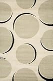 Bistro Loft Collection 6 7  x9 7   Area Rug.