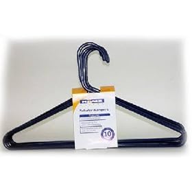 <b>Hpi Holmz Closet #7000518 10PK Black Plastic Hanger</b>