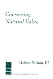 Conserving Natural Value