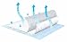 Air Flow Breathable Underpads, Size Large 29 x 36, Case/40 (8 bags of 5)