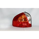 Collison Lamp 01-04 Hyundai Santa Fe Tail Light Lens Assembly Left 11-6012-00 by TYC