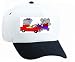 White Cap with elephant, wash, clothing, car