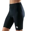 Giordana 2007 Womens Lusso 6 Panel Cycling Shorts (GI-WSHT-SOLI-610W) - Black